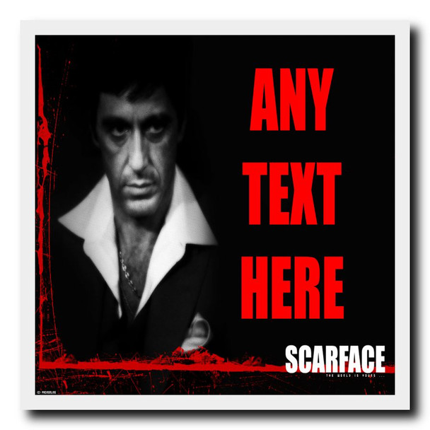 Al Pacino Scarface Coaster