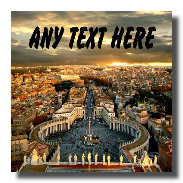 Rome St Peters Square Coaster