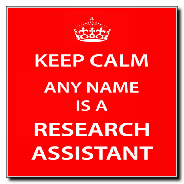 Research Assistant Keep Calm Coaster