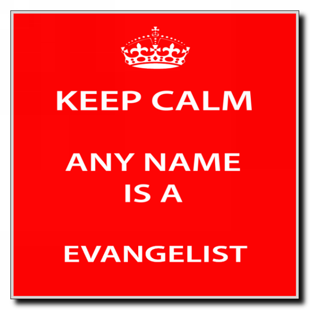 Evangelist Keep Calm Coaster