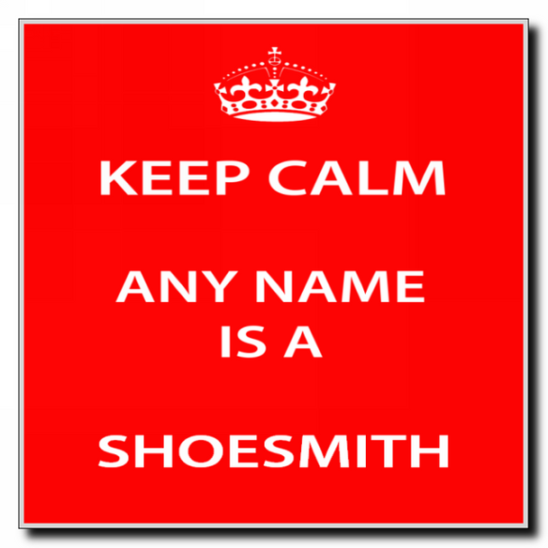Shoesmith Keep Calm Coaster