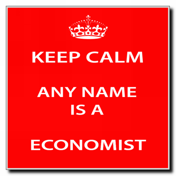 Economist Keep Calm Coaster