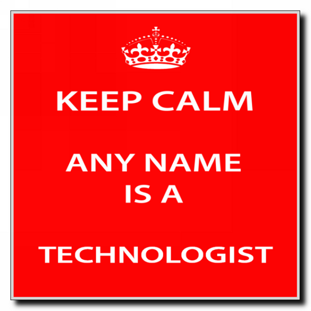 Technologist Keep Calm Coaster