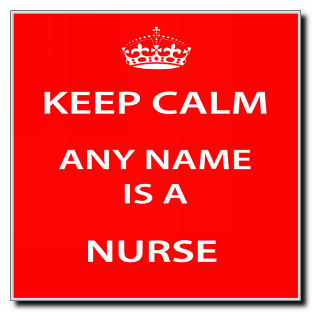Nurse Keep Calm Coaster