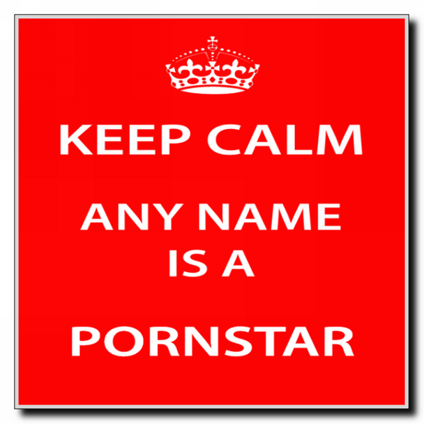 Pornstar Keep Calm Coaster