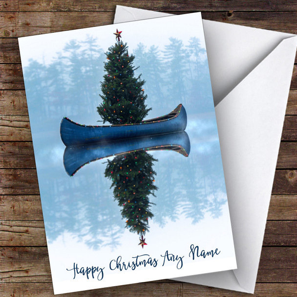 Canoe Tree Hobbies Customised Christmas Card