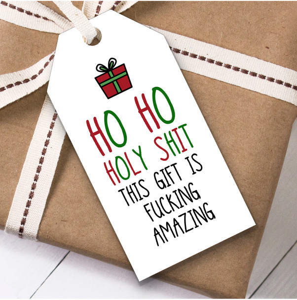 Funny Swearing Fucking Amazing Gift Christmas Gift Tags