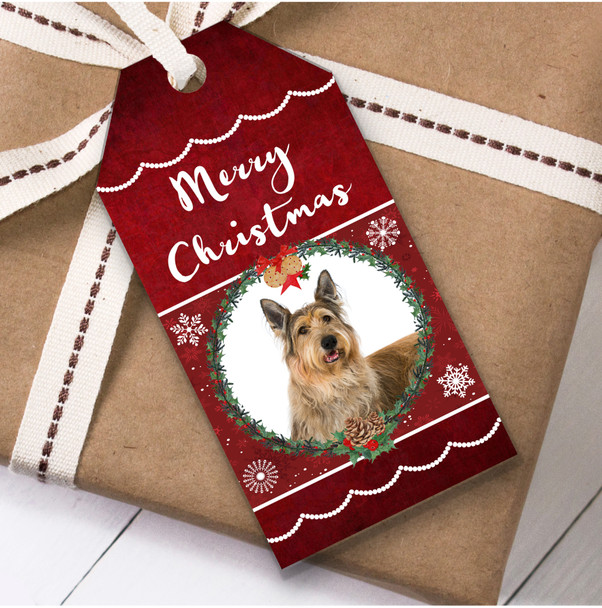 Berger De Picardie Dog Christmas Gift Tags