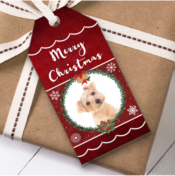 Norfolk Terrier Dog Christmas Gift Tags