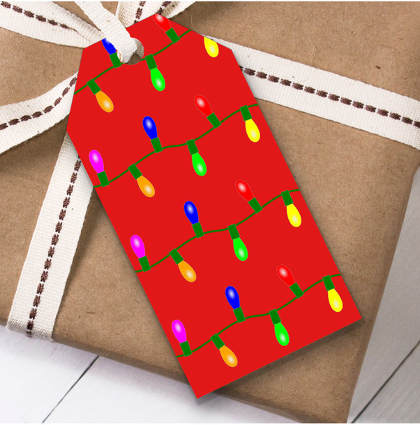 Bright Lights Christmas Gift Tags