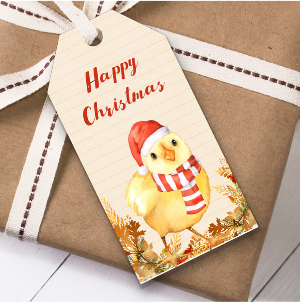 Vintage Duck Christmas Gift Tags