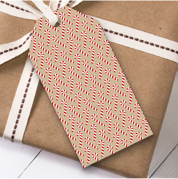 Candy Canes Christmas Gift Tags
