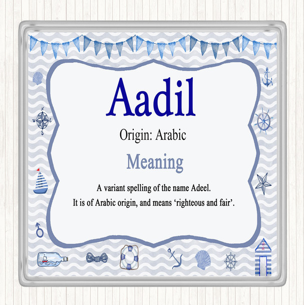 Aadil Name Meaning Coaster Nautical