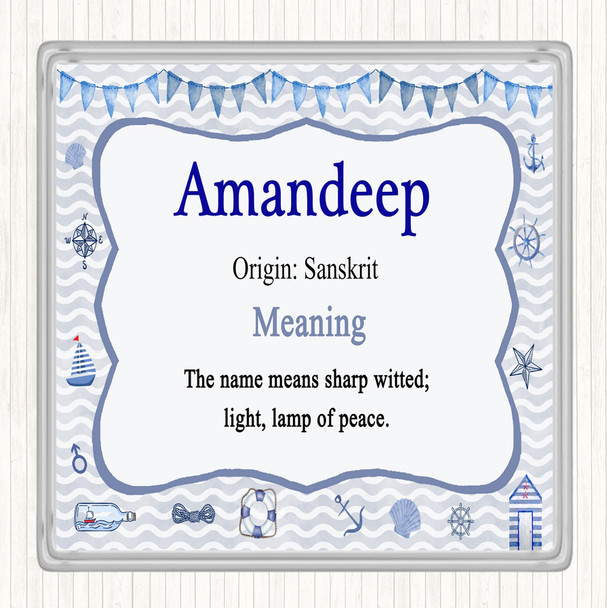 Amandeep Name Meaning Coaster Nautical Amandeep Name Meaning Coaster Nautical