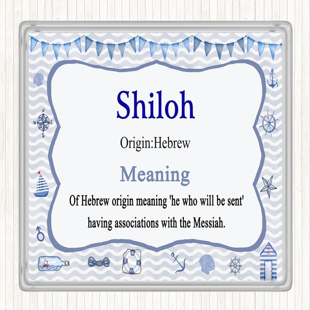 Shiloh Name Meaning Coaster Nautical