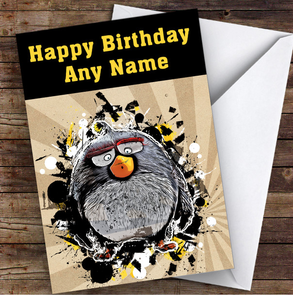 Eva The Birthday Mom Children's Kids Personalised Birthday Card