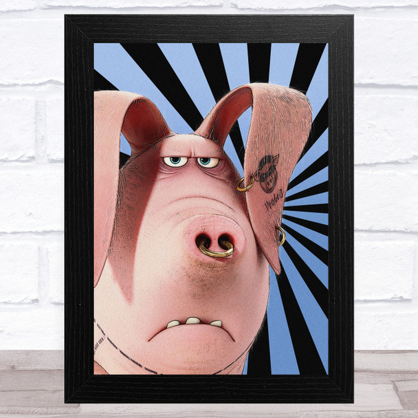 The Secret Life Of Pets Tattoo Children's Kid's Wall Art Print