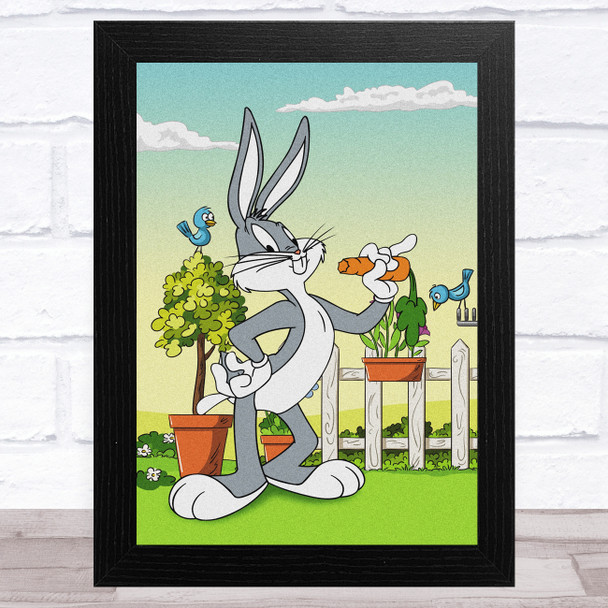 Bugs Bunny Vintage Children's Kid's Wall Art Print
