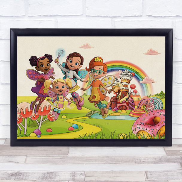 Butterbean's CafÃ© Children's Kid's Wall Art Print