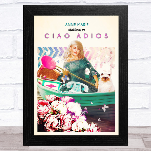 Anne Marie Starring In Ciao Adios Vintage Celeb Wall Art Print