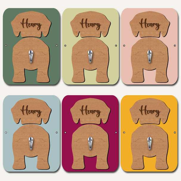 Entlebucher Montain Dog Lead Holder Leash Hook Any Colour Personalised Gift