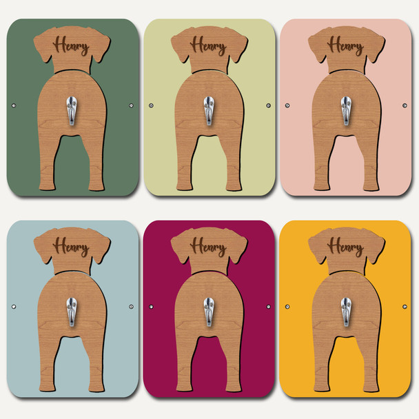 Catahoula Leopard Dog Lead Holder Leash Hanger Hook Any Colour Personalised Gift