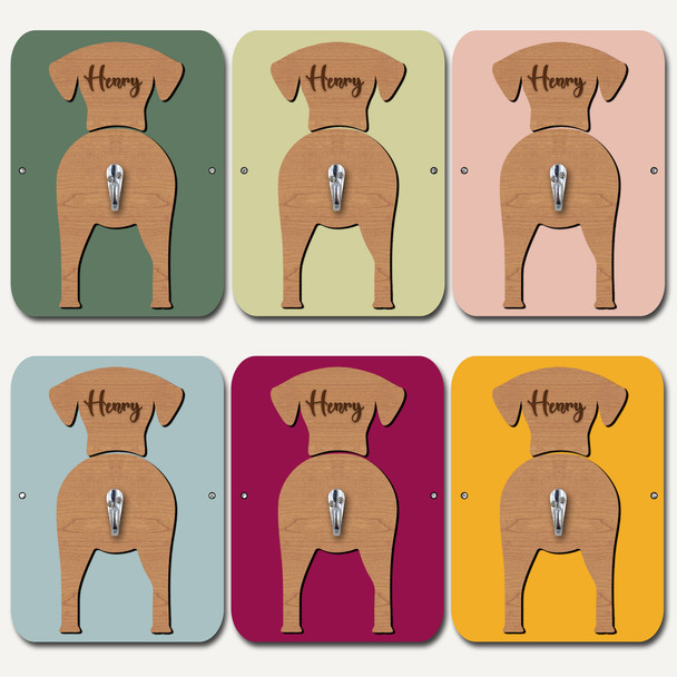 Azawakh's Dog Lead Holder Leash Hanger Hook Any Colour Personalised Gift