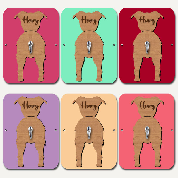 Labshep Dog Lead Holder Leash Hanger Hook Any Colour Personalised Gift