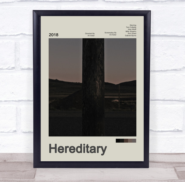 Hereditary Movie Polaroid Vintage Film Wall Art Poster Print