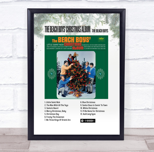 The Beach Boys The Beach Boys Christmas Album Music Polaroid Music Art Poster Print