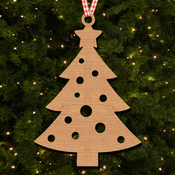 Classic Christmas Tree Hanging Ornament Christmas Tree Bauble Decoration