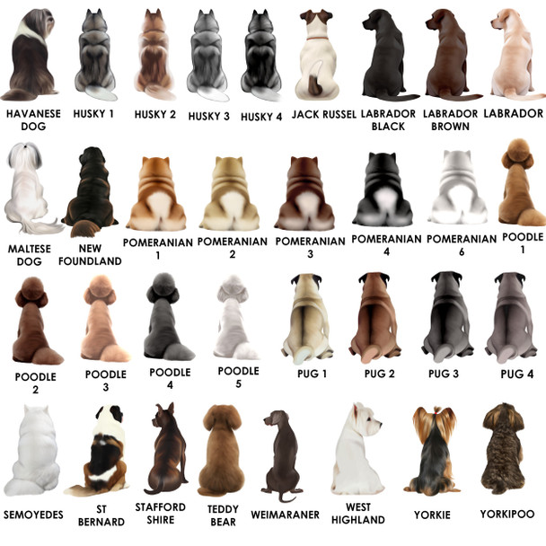 Our Little Family Dog Gift For Him or Her Personalised Couple Acrylic Block Our Little Family Dog Gift For Him or Her Personalised Couple Acrylic Block