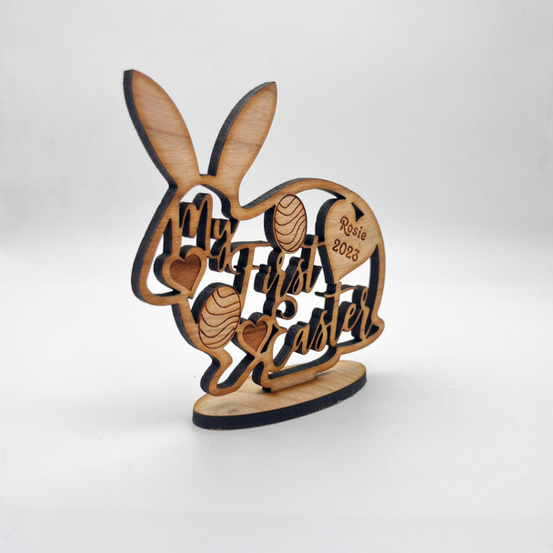 My First Easter Bunny Keepsake Ornament Engraved Personalised Gift