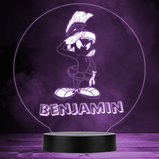 Marvin The Martian Looney Tunes Kids Personalised Gift Multicolour Night Light