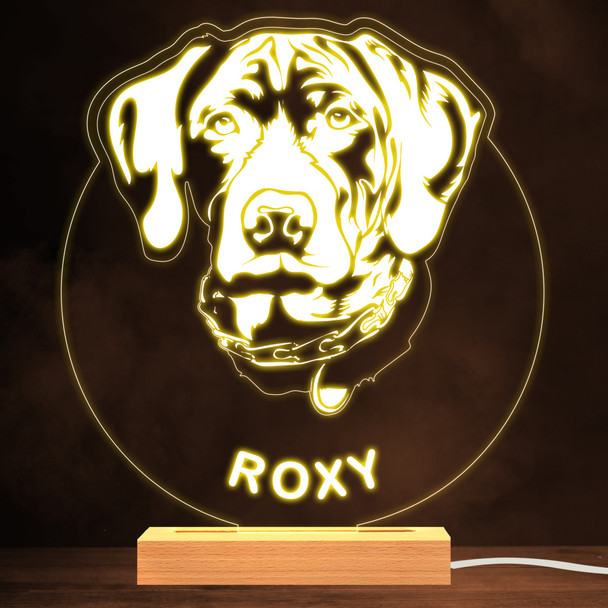German Shorthaired Pointer Dog Pet Warm Lamp Personalised Gift Night Light