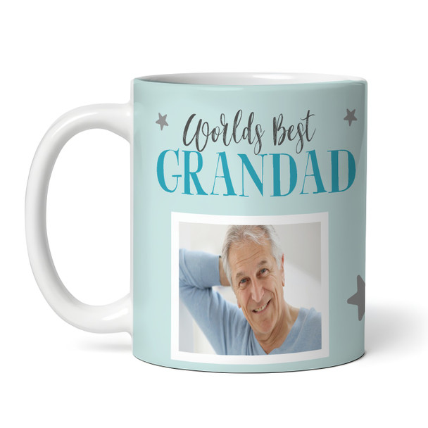 Worlds Best Grandad Gift For Grandad Photo Tea Coffee Cup Personalised Mug