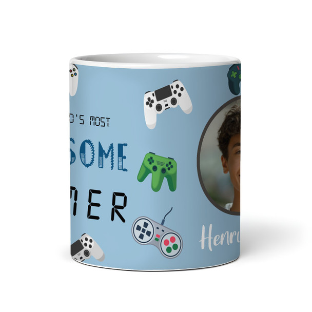 Gaming Gift For Teenage Boy Gamer Photo Tea Coffee Cup Personalised Mug