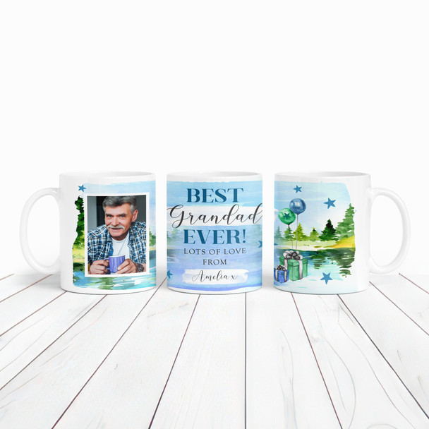 Best Grandad Photo Gift Outdoors Tea Coffee Cup Personalised Mug