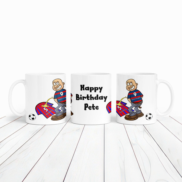 Ross County Weeing On Inverness Funny Football Gift Team Personalised Mug