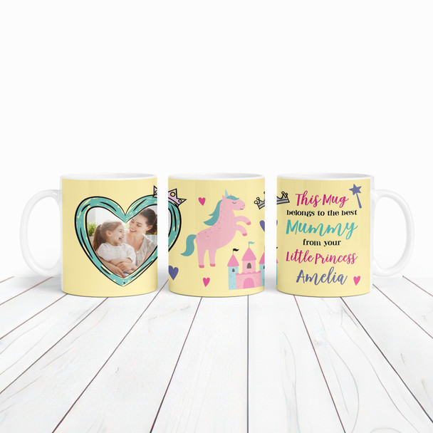 Best Mummy From Your Princess Photo Birthday Mother's Day Gift Personalised Mug