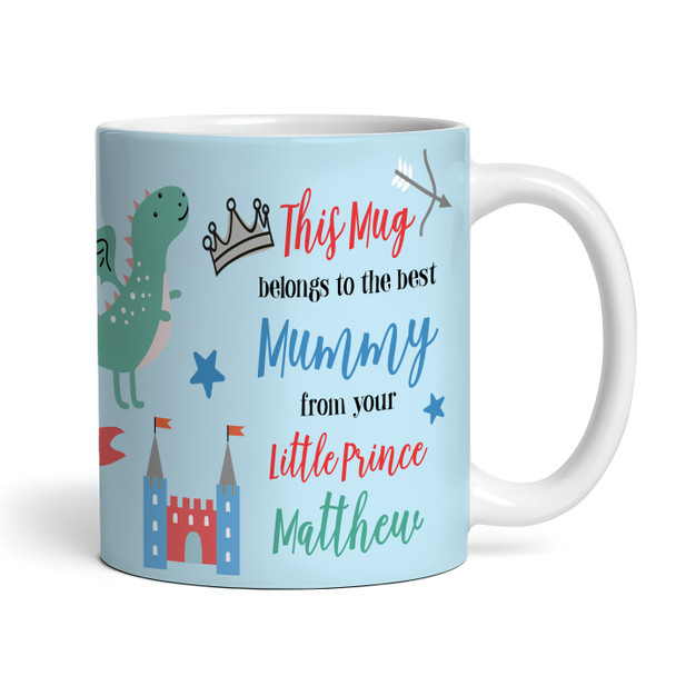 Best Mummy From Your Prince Photo Birthday Mother's Day Gift Personalised Mug