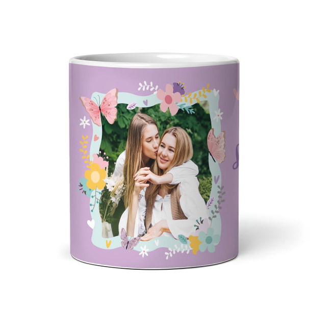 Best Stepmum Ever Mother's Day Gift Purple Photo Personalised Mug