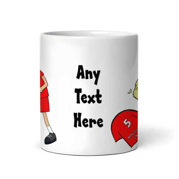 Liverpool Vomiting On Manchester Funny Football Fan Gift Team Personalised Mug