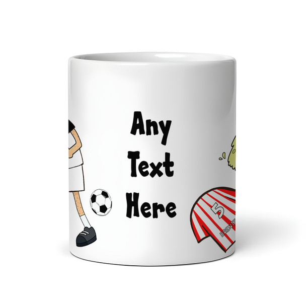 Fulham Vomiting On Brentford Funny Football Gift Team Rivalry Personalised Mug