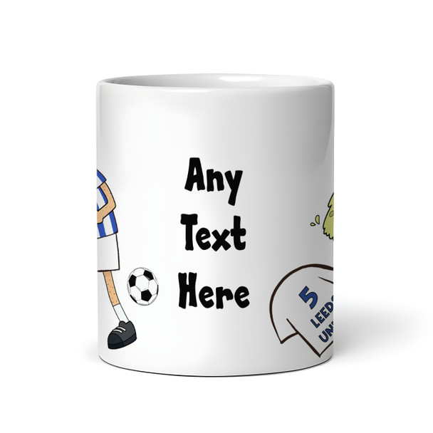 Huddersfield Vomiting Leeds Funny Football Gift Team Rivalry Personalised Mug