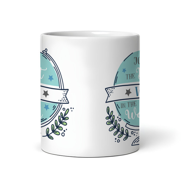 Best Vet Gift In The World Globe Coffee Tea Cup Personalised Mug
