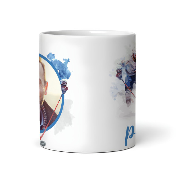 Ice Hockey Gift Paint Photo Coffee Tea Cup Personalised Mug