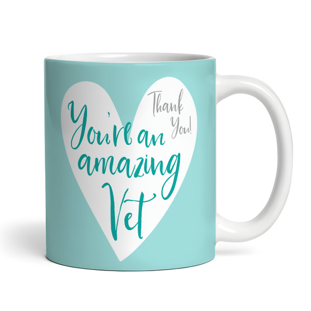Amazing Vet Gift Photo Heart Coffee Tea Cup Personalised Mug
