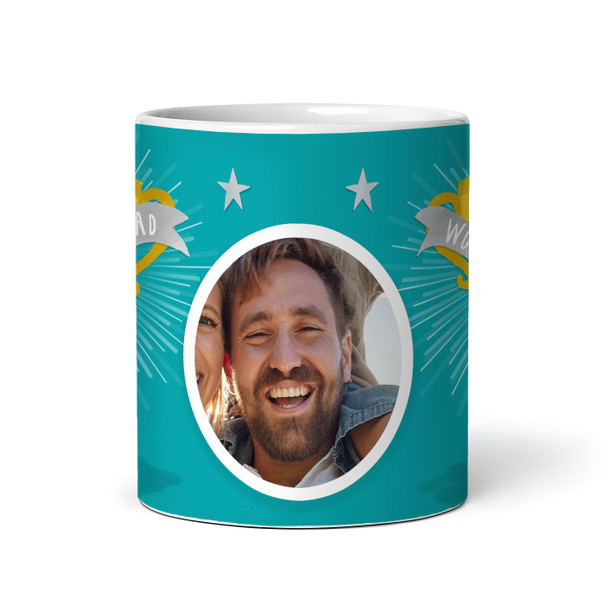 Worlds Best Gift For Dad Trophy Coffee Tea Cup Personalised Mug