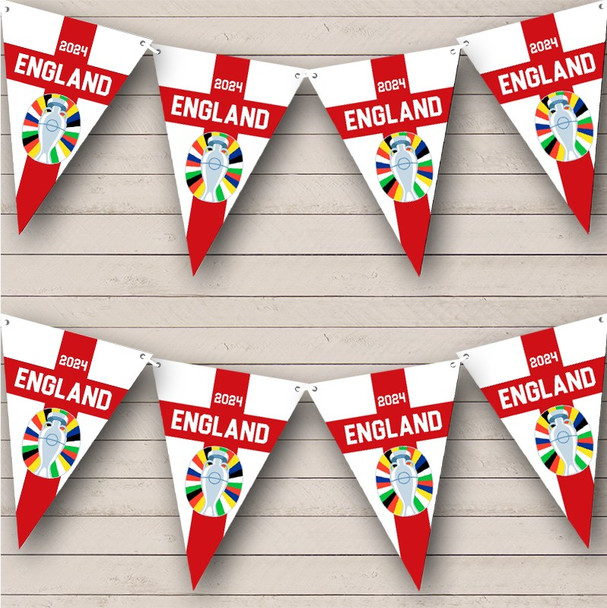 Football England Flag Euros England Football Flag Banner Bunting